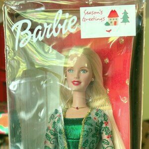 Holiday Joy Barbie Doll 2003 Mattel 56286